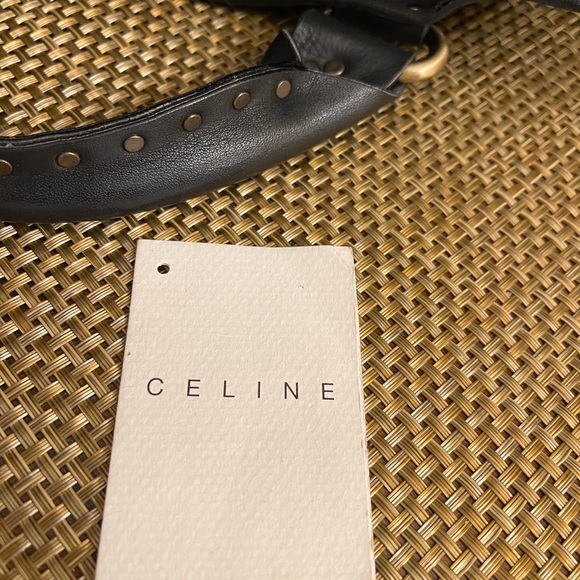 Vintage Celine Soft Leather stud gorgeous tot handled bag - Picture 14 of 16